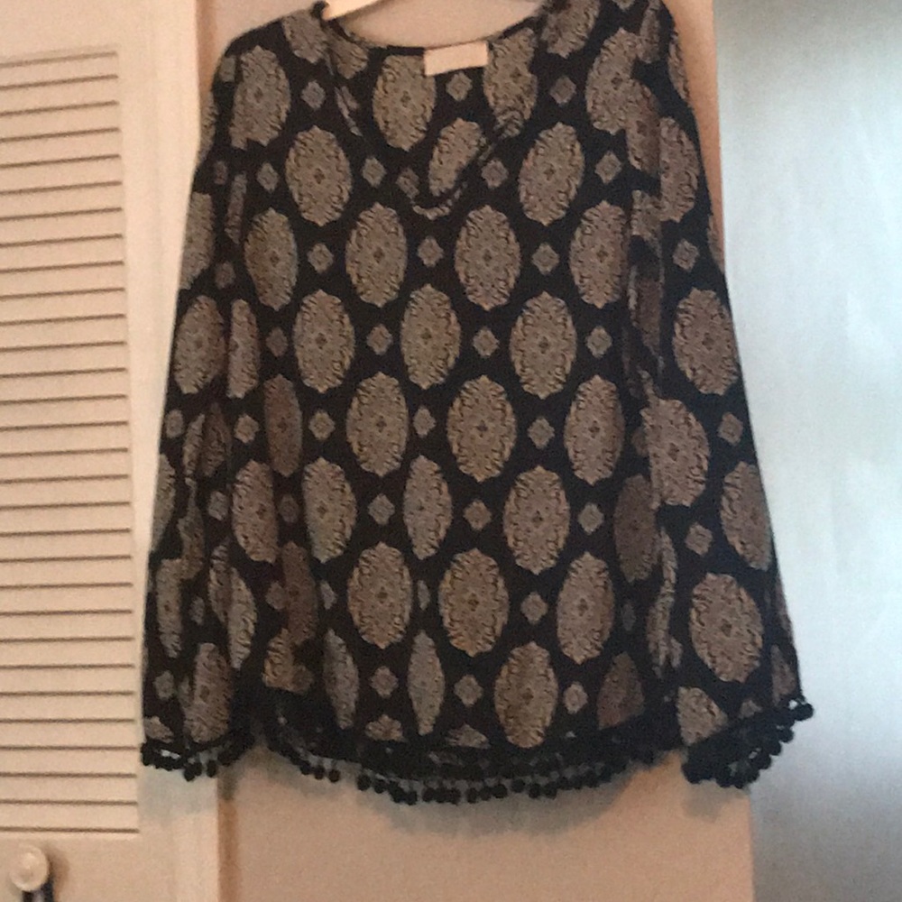 Long sleeved blouse